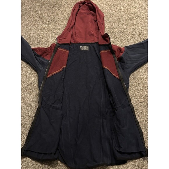 Superx THE KENT Full Zip Up Hoodie Size 2XL Clark Kent Superman Athletic Wear - Picture 4 of 9